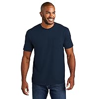 Comfort Colors Mens Pigment-Dyed Shirt 6030 (Medium, True Navy)