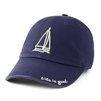 Life is Good LIG Sailboat Chill™ Cap Darkest Blue One Size