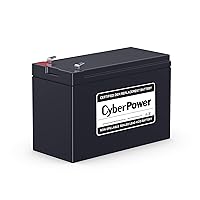 CyberPower RB1280 UPS Replacement Battery Cartridge, Maintenance-Free, User Installable, 12V/8Ah