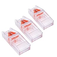 Apex Deluxe Pill Splitter - Pill Splitter With Retracting Blade Guard - For Cutting Small Pills or Large Pills , Tablets - 3 Pack