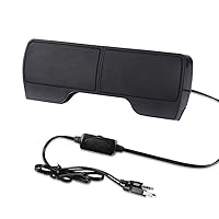 Aukson P01C Mini USB Speaker 6 W Portable Speaker via 3.5 mm Jack USB for Laptop PC Notebook, 2 x 3 Watt Music Power, Volume Adjustment