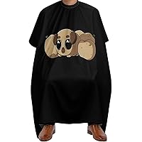 Potato Funny Pug Haircut Capes for Adults Salon Cape for Men Water Resistant Hairdresser Styling Cape Hair Stylist Gown