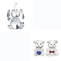 H&D Hyaline & Dora Crystal Figurine Collectionn Cut Glass Ornament Animal Paperweight Table Centerpiece