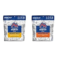 Mountain House Breakfast Skillet + Chicken Fried Rice | Freeze Dried Backpacking & Camping Food | Gluten-Free