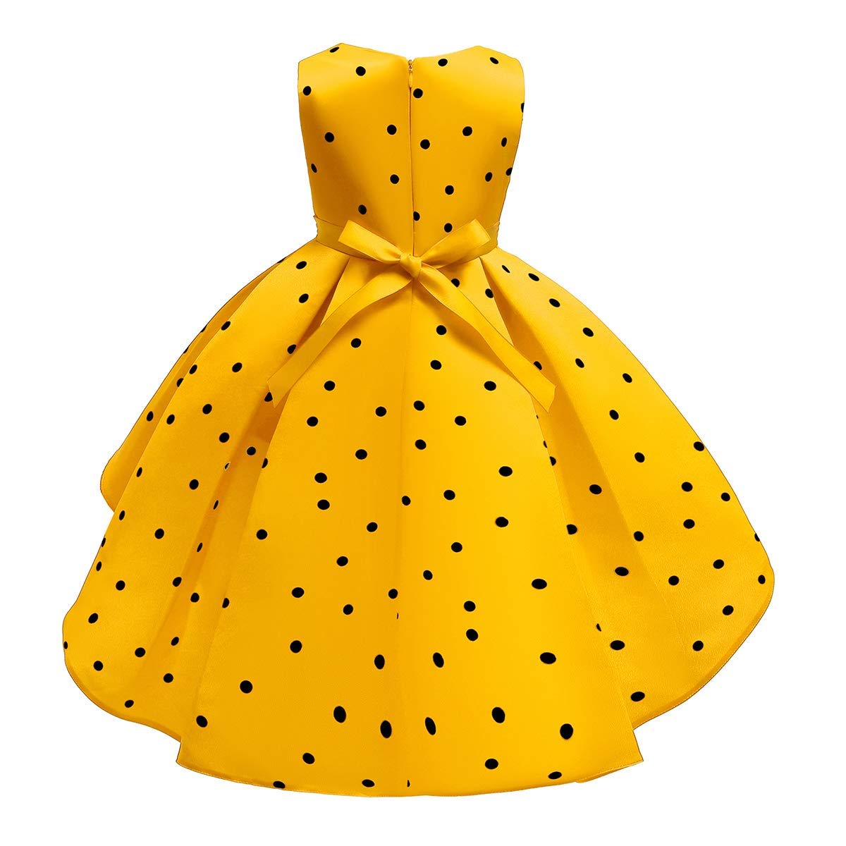 IBTOM CASTLE Mini Polka Dots Dress for Baby Girls Halloween Princess Birthday Party Costume Carnival Fancy Dress Up Playwear