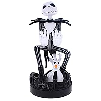 Exquisite Gaming Cable Guys: Disney/NBX Jack Skellington Phone Stand & Controller Holder - Officially Licenced Figure Medium