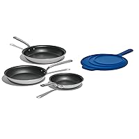 Made In Cookware - Non Stick 3 Piece Frying Pan Set Graphite (8