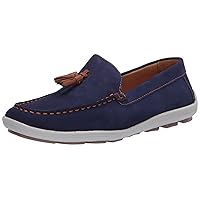 Driver Club USA Unisex-Child Kids Boys/Girls Leather Driving Loafer with Tassle Detail