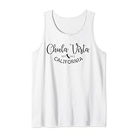 Mens Chula Vista California Shirt Classic Chula Vista CA US City Tank Top