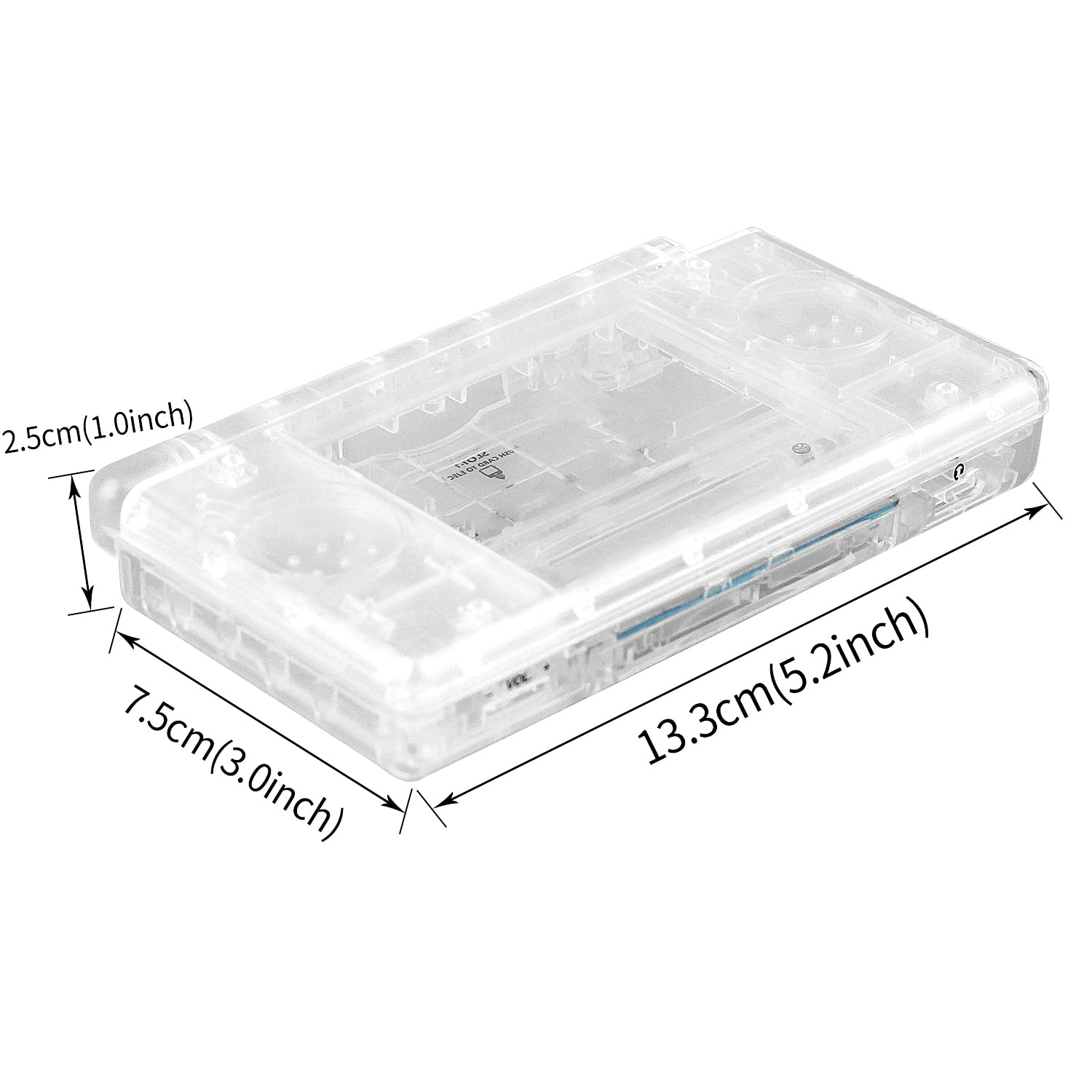 OSTENT Full Repair Parts Replacement Housing Shell Case Kit for Nintendo DS Lite NDSL Color Clear