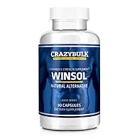 Winsol Natural Bodybuilding Supplement for Cutting, Strength, Lean Muscle Retention, Performance & Power (90 Capsules)