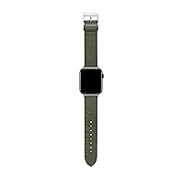 Ted Baker Green Ted Engraved Leather Strap Green Keeper for Apple Watch® (Model: BKS42F119B0)
