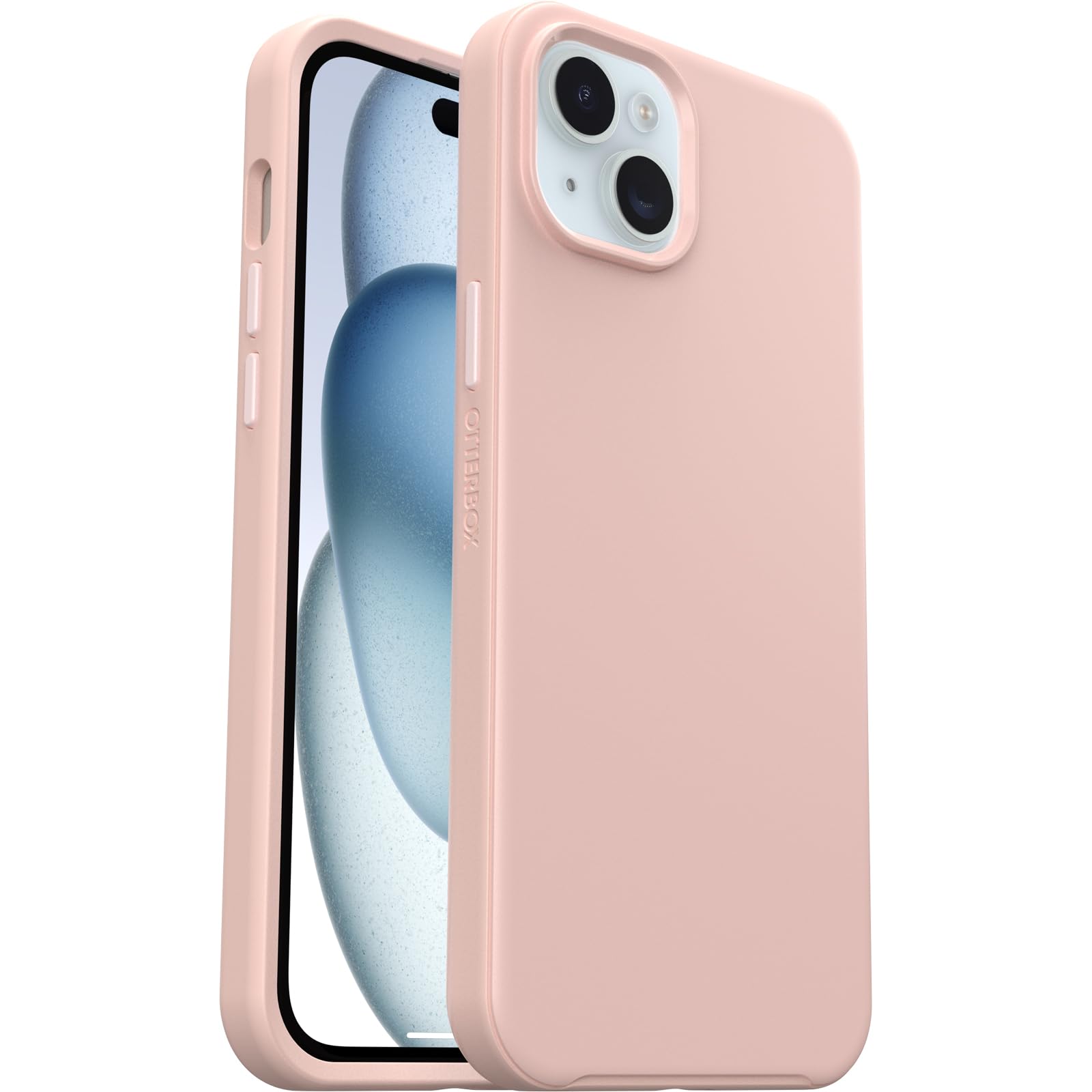 OtterBox iPhone 15 Plus and iPhone 14 Plus Symmetry Series Case - BALLET SHOES (Pink), Snaps to MagSafe, Ultra-Sleek, Raised Edges Protect Camera & Screen