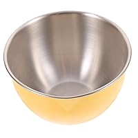 BESTOYARD Egg Mixing Bowl with Lid Mixing Bowls with Lids Food Cooking Basin Food Storage Holder Fruit Containers Egg Container Kitchen Bowl Stainless Steel With Cover Storage Rack