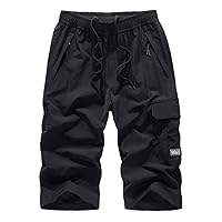 Mens Shorts Casual Classic Athletic Workout Golf Shorts Cargo Shorts for Men Summer Beach Shorts with Pockets