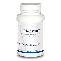Biotics Research Rb Zyme Whole Food Rubidium Source, Ultra Trace Mineral, Glandular Health. 100 Tablets