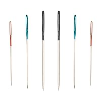 SINGER Chenille Hand Needles, Set of 6 Sewing Needles, Sizes 22, 24, & 26
