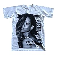 HOPE & FAITH Unisex Rihanna T-Shirt Short Sleeve Mens Womens