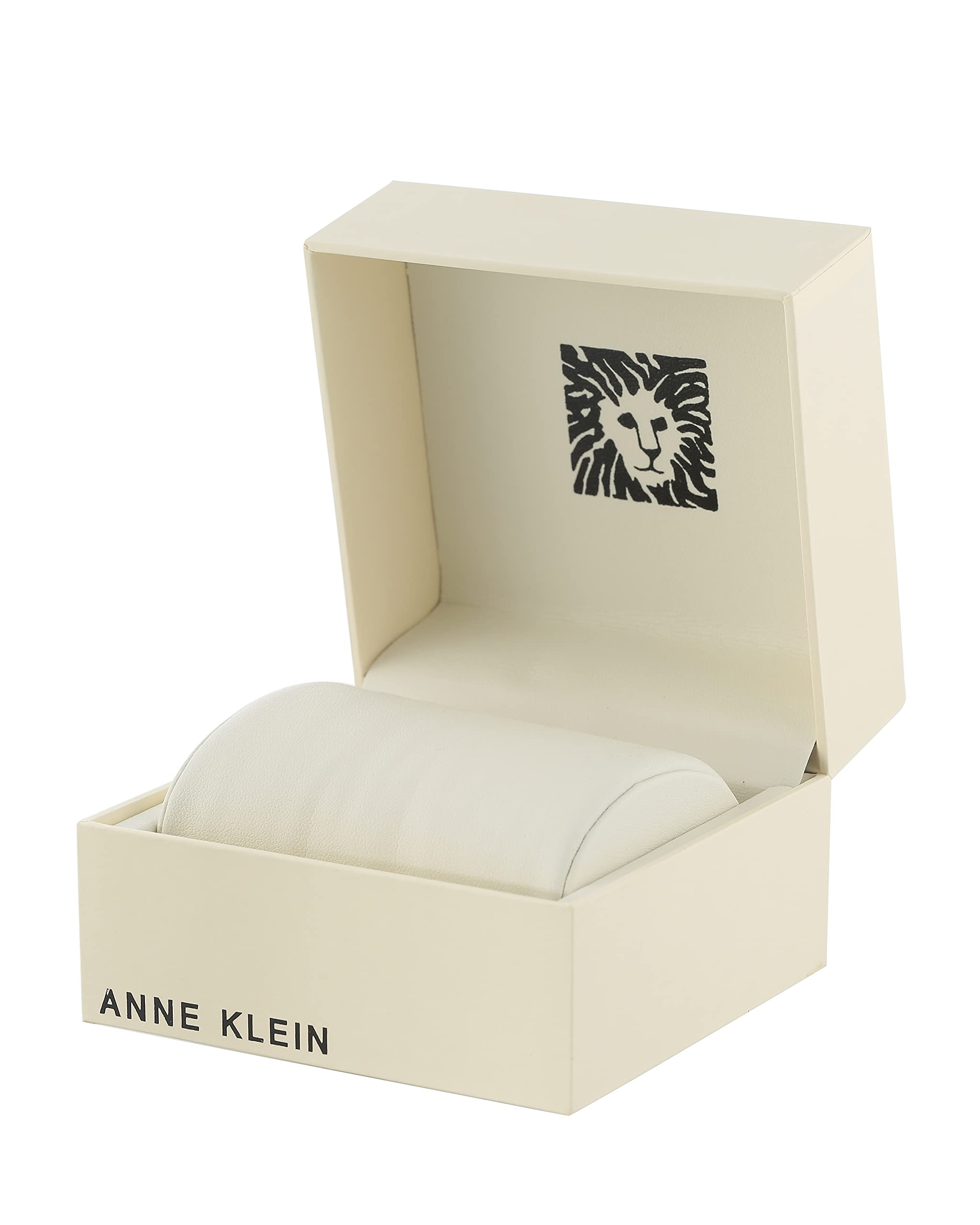 Anne Klein Women's Glitter Accented Bangle Watch and Bracelet Set, AK/3296
