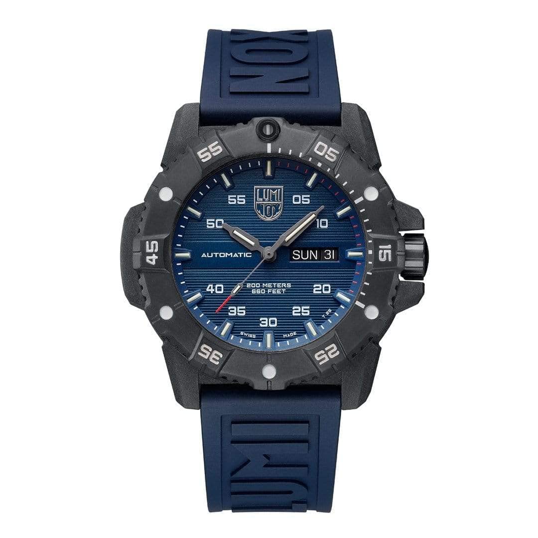 Luminox Men's Master Carbon Seal Blue/Black 45mm Automatic Analog Dive Watch