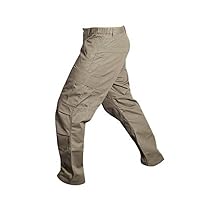 Vertx Phantom OPS Mens Tactical Pants Cargo Utility with Pockets, Lightweight Casual Outdoor Water-Resistant Work-Wear, EDC Gear Tactical Operations Pant, Relaxed-Fit,Desert Tan, 36x30