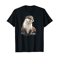 Face for Sea Otter Lovers T-Shirt