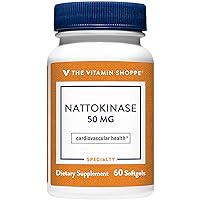 Nattokinase 50MG, A Systematic Enzyme That May Help Maintain Cardiovascular Function and Support a Healthy Circulatory System (60 Softgels)