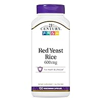 21st Century Red Yeast Rice, 150 Vegicaps
