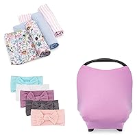 Parker Baby Gift Set for Baby Girls - Gift Basket Bundle for Babies - Blossom Bundle