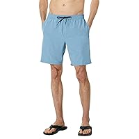 O'NEILL Men's 18 Inch Solid Hybrid Shorts - Water Resistant Mens Shorts with Elastic Waist and Quick Dry Stretch Fabric