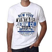 Men's Graphic T-Shirt New York Made in 1985 39th Birthday Anniversary 39 Year Old Gift 1985 Vintage Eco-Friendly