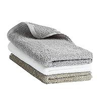 BESTOYARD 3 Pcs Towel Face Towel Sweat Towel Washcloths Face Towels Hand Towels Home Towel Plain Coloured Towel Bath Towel