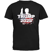 Election 2024 Donald Trump Thumbs Up Patriotic Pose Mens T Shirt
