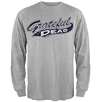 Grateful Dead - Sport Logo Grey Long Sleeve T-Shirt - Small