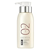 Biotop Professional 02 Eco Dandruff Shampoo - Dry Scalp Treatment & Hydrating Shampoo with Pro Vitamin B5, Zinc Pyrithione & Chamomile - Reduces Irritation and Prevents Future Dandruff (8.45oz)