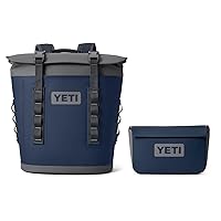 YETI Hopper M12 Soft Cooler Backpack with YETI Sidekick 3L, Navy