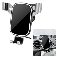 LUNQIN Car Phone Holder for 2016-2023 Ford Mustang Auto Accessories Navigation Bracket Interior Decoration Mobile Cell Phone Mount