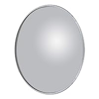604772 3-Inch Round Aluminum Stick-On Blind Spot Mirror, Convex Glass