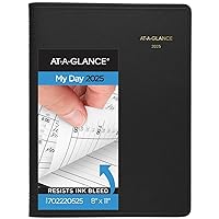 2025 Appointment Book Planner, Daily, Two Person Group Planner, 8