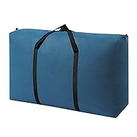 Heavy Duty Extra Large Storage Bags with Strong Zippers & Carrying Handles, Storage Tote for Clothes, Moving Supplies, Space Saving Oversized Storage Bag Organizer for Moving, Traveling