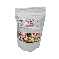 Premium Freeze Dried Skittles 8oz - Original Fruit Flavors - Deliciously Crunchy with Intense Flavor - Freeze Candy for All Ages - Candies for Snacking & Parties - ASMR Candy