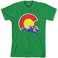 Threadrock Men's Colorado Mountain T-Shirt