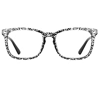 GQUEEN Fashion Glasses Non Prescription Fake Glasses for Women Men Clear Lens Square, 201582