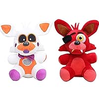  Toysvill FNAF Action Figures Sister Location (Set of 5 pcs),  More Than 5 inches [Funtime Freddy Bear, Circus Baby, Ennard, Ballora,  Funtime Foxy], Fun Action Simulator : Toys & Games