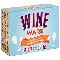 Wine Wars : A Trivia Game for Wine Geeks and Wannabes (Gifts for Winos, Wine Lover Gifts, Adult Trivia Games)