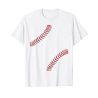 Funny Baseball Team Gifts for Men Teen Boys Girls Kids Women T-Shirt