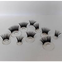 10 Pieces 12mm The Doll Lashes Plush Toy Eyes Eyelash ， Only The Eyelash DIY Plush DIY Doll Making Supply Accessories （not include the eyes)