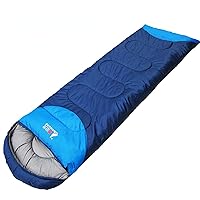 Can be Spliced with Four Seasons Universal Camping Sleeping Bag Outdoor Travel Camping Breathable Warm Cotton Sleeping Bag Single Person Medium Cyan 1.6