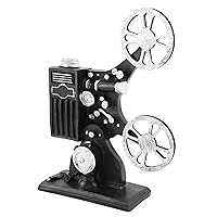 Mini Antique Vintage Craft Movie Film Projector,Movie Projector Music Box Model,Movie Theater Decor,For Birthday Home Office Study Room D¨¦Cor, Movie Projector Music Box Model,Mini Antique Vintafi