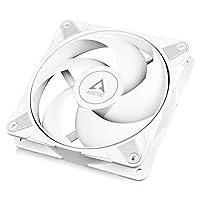 ARCTIC P12 Max - High-Performance 120 mm case Fan, PWM Controlled 200-3300 RPM, optimised for Static Pressure, 0dB Mode - White
